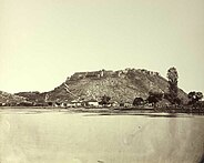 Rozafa castle in 1863