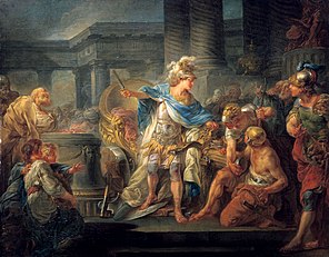 Alexander Cuts the Gordian Knot (École des Beaux-Arts, Paris)