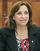 DIna Boluarte, derzeitige Präsidentin Perus