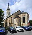 Kirche mit Ausstattung und Kirchhof, Einfriedungsmauer sowie Denkmal für die Gefallenen des Ersten Weltkrieges