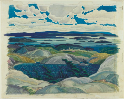 Bay of Islands, watercolour on paper, 1930, Art Gallery of Ontario, Toronto