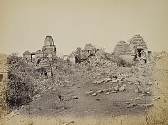 Ruined temples at Sonkansari, Ghumli