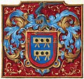 Spanish royal grant of arms, from a sixteenth century manuscript