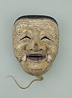 Noh mask of the hakushiki-jō type. 15th century. Deemed Important Cultural Property.