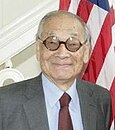 I. M. Pei in Luxembourg, 2006