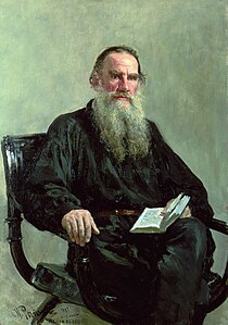 Portrait of Tolstoy (1887)