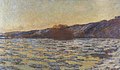 Claude Monet: Eisschollen im Dämmerlicht