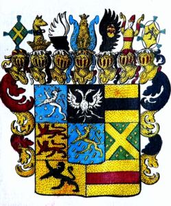 Wappen von Nassau-Weilburg um 1714