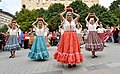 Through the Paraguayan diaspora, the Guarani culture can be appreciated in almost every corner of the world. In the picture, the Paraguayan folk dance group Alma Guaraní “Guarani Soul” is attending the International Folklore Festival Vitosha in Sofia, Bulgaria.