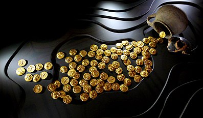 Hoard of gold coins from Epidaurus, 3rd century BC