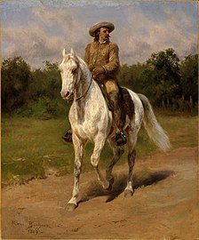 Buffalo Bill Cody, painted in 1889 by Rosa Bonheur