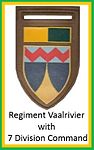 SADF 7 Division Regiment Vaalrivier Flash