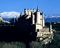 Alcázar von Segovia (von Westen)