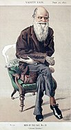 Charles Darwin by James Tissot ("Coïdé") in the 30 September 1871 issue