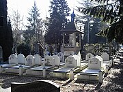 The graves of white émigrés.