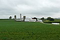 An Amish dairy farm