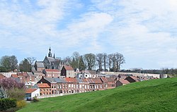 Binche, the old city and its surrounding wall