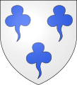 Arms of Le Lagadec family (France)