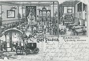 Gründungslokal des Hamburgischen Künstlerclubs von 1867