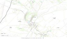 Karte der Tumulus-Stätte, Les Chirons Bougon, Esri World Topographic Map, auf geoportail.gouv.fr