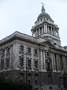 exterior of central criminal court