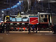 Cutaway Russian locomotive class Er 791-81
