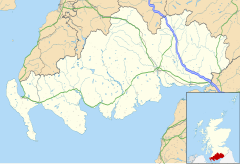 Twynholm is located in Dumfries and Galloway