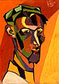 Henri Gaudier-Brzeska self-portrait