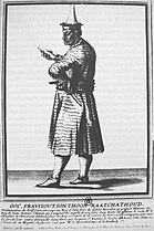 Kosa Pan wearing lomphok and Khrui, 1686