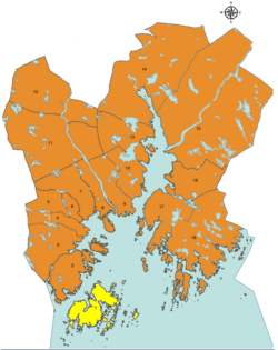 Location of Distrikt Flekkerøy