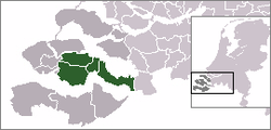 Location of Zuid-Beveland