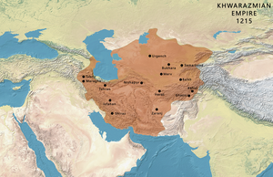 Khwarazmian Empire is located in Khwarazmian Empire
