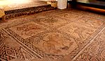 Camino de Albalate (1): Roman mosaic.