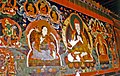 Tibetan artwork depicting Atisa who was born on the territory of Bangladesh