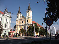 Zalaegerszeg, the capital of the county