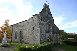 The church in Saint-Loup