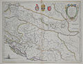 Map from 1643–50, showing name Rascia in Slavonia
