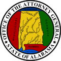Seal of the attorney general of Alabama