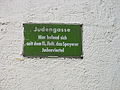 Juden street in Speyer