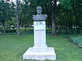 Monument of Alexandrov in Burgas, Bulgaria.