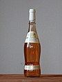 A bottle from Provence: (a flute with corset, or flute provençale, or flute quille)