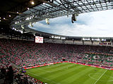 The Municipal Stadium in Wrocław during the UEFA Euro 2012.
