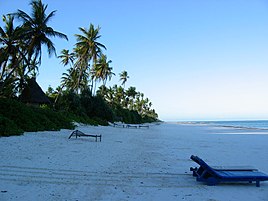 Zanzibar East Coast beach