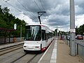 Rear end of a GT6M tram in June 2016