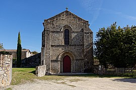 The church in Châtillon-sur-Thouet