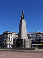 Tadeusz Kościuszko monument in Łódź