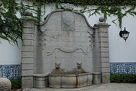 Portuguese fountain at Dr. Soares Street.