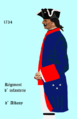 Régiment d’Albany Erwähnt in der Liste von 1734 als 137e régiment d’infanterie
