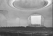 Baird Auditorium photo take from rear of auditorium