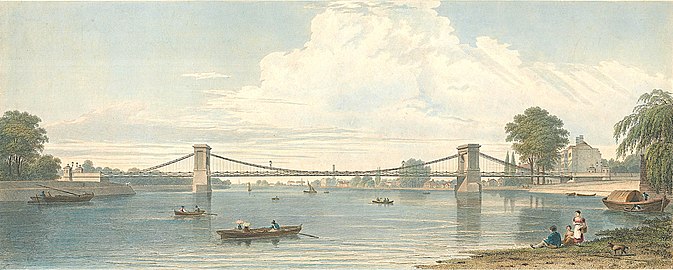 5. Hammersmith Bridge 1827